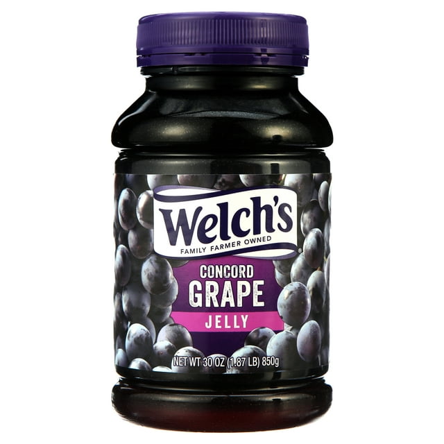Welch's Concord Grape Jelly, 30 oz Jar