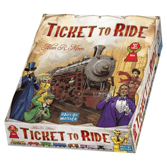 Ticket To Ride Strategy Board Game for ages 8 and up, from Asmodee