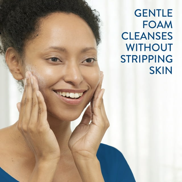 Cetaphil Daily Facial Cleanser for Sensitive, Combination to Oily Skin, 2 oz, Hypoallergenic