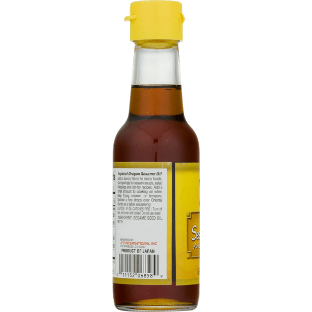 Imperial Dragon 100% Pure Sesame Seed Oil, 5 fl oz