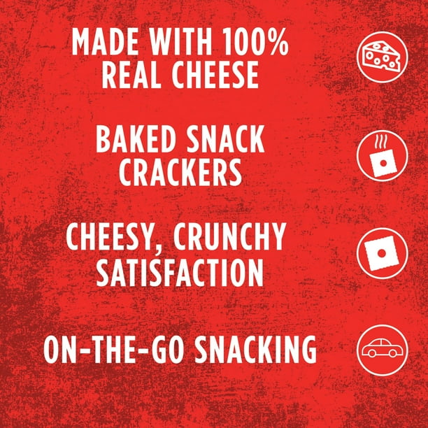 Cheez-It Extra Cheesy Cheese Crackers, 12.4 oz