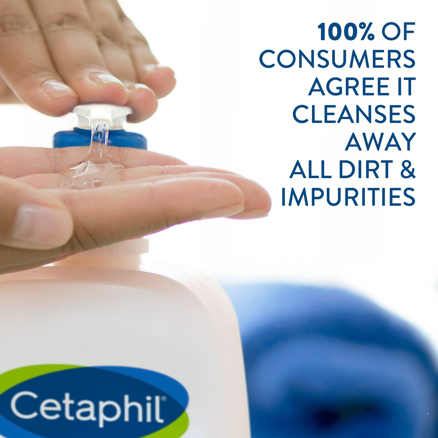 Cetaphil Daily Facial Cleanser for Sensitive, Combination to Oily Skin, 2 oz, Hypoallergenic