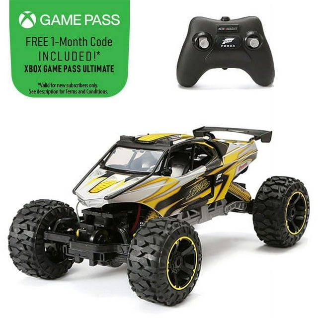 New Bright (1:14) Forza Funco F9 Battery Radio Control 4X4 Buggy, Silver, 61443U