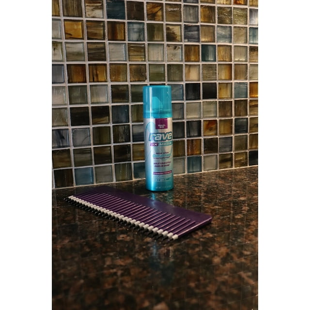 Rave 4X Mega Hold Hair Spray, All-Weather Protection, Travel Size, 1.5 oz