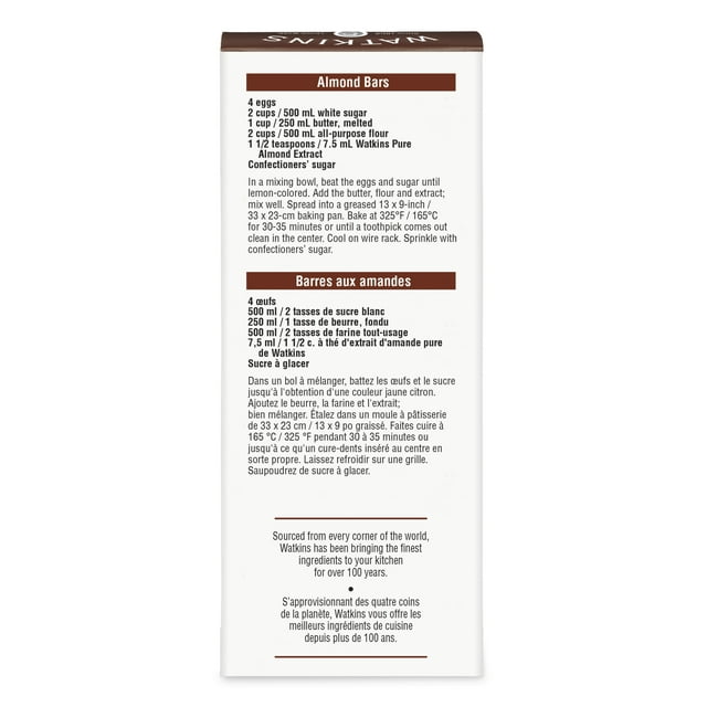 Watkins Pure Almond Extract, 2 fl oz (Liquid, Ambient)