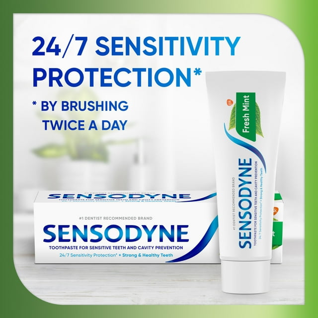 Sensodyne Cavity Prevention Sensitive Toothpaste, 4 Oz, 2 Pack