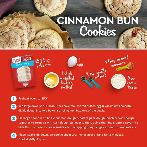 Duncan Hines Classic White Cake Mix, 15.25 Oz