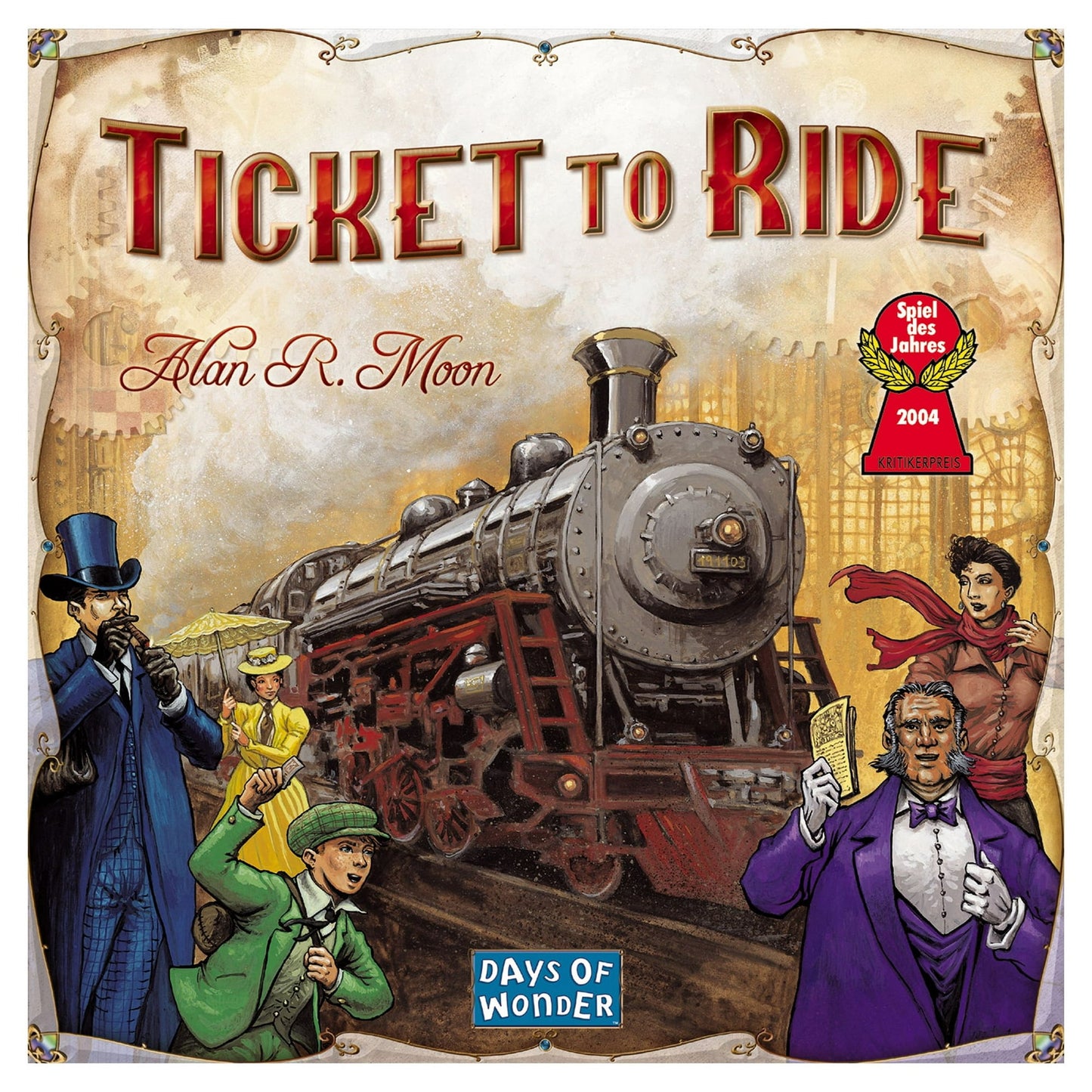 Ticket To Ride Strategy Board Game for ages 8 and up, from Asmodee