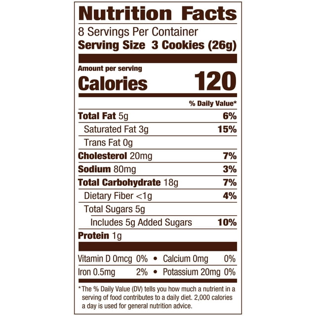 Pepperidge Farm Chessmen Butter Cookies, 7.25 oz Bag (24 Cookies)
