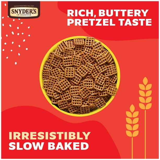 Snyder's of Hanover Pretzels, Butter Snaps, 12 oz Bag