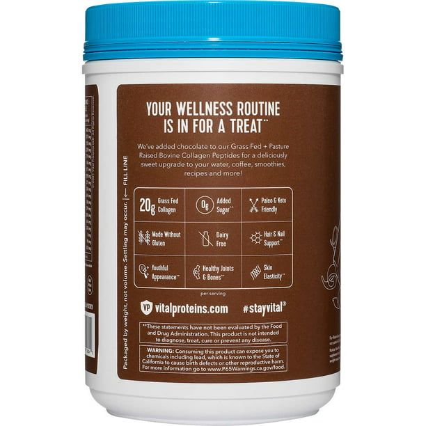 Vital Proteins Collagen Peptides, Chocolate, 32.56 Ounce