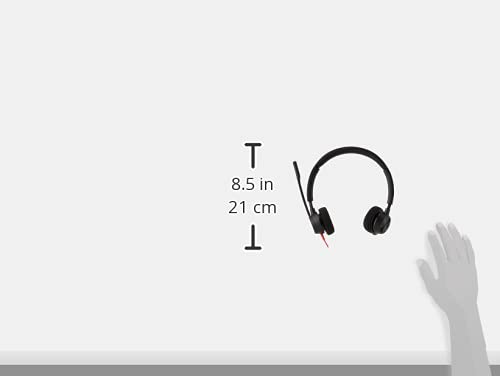 Plantronics - Blackwire 3320 USB-A - Wired, Dual-Ear (Stereo) Headset with Boom Mic - USB-A to Connect to Your PC, Mac or Cell Phone - Works with Teams, Zoom and More