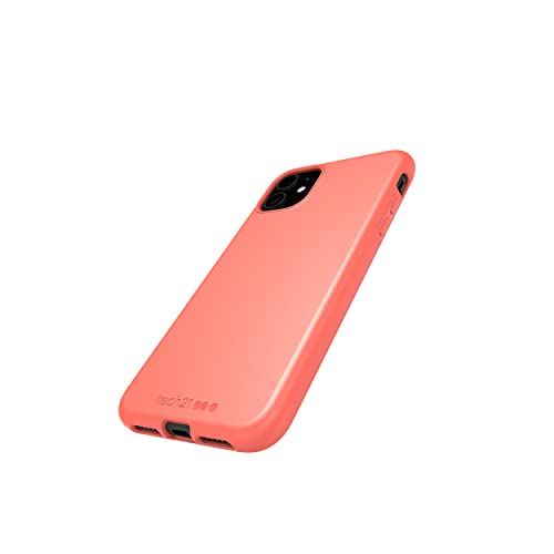 tech21 Studio Colour Mobile Phone Case - Compatible with iPhone 11 - Slim Profile with Drop Protection, Coral