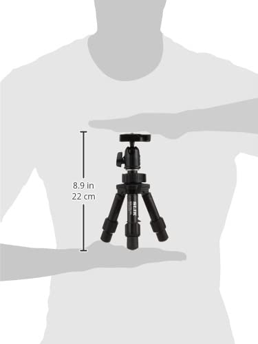 SLIK Mini Pro DQ 2-Section Table-Top Tripod - Black