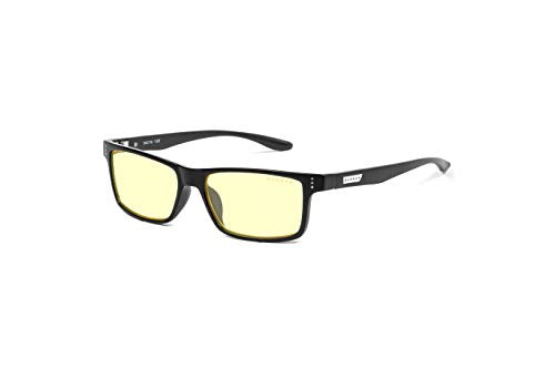 GUNNAR - Premium Gaming and Computer Glasses for Kids (age 12+) - Blocks 65% Blue Light - Cruz, Onyx, Amber Tint