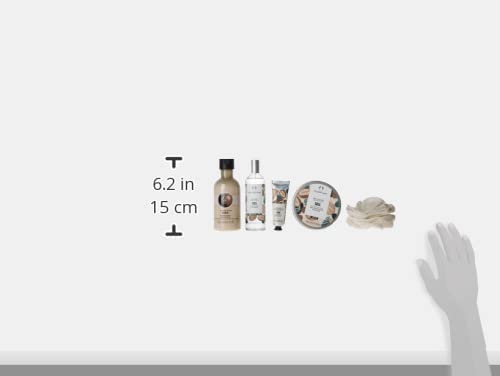 The Body Shop Lather and Slather Shea Body Care Gift Set, for Dry Skin, Vegan