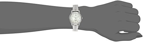 Timex Women's T2M826 Essex Avenue Silver-Tone Stainless Steel Expansion Band Watch
