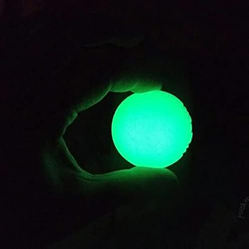 Chuckit Max Glow Ball Dog Toy, Medium (2.5 Inch Diameter) for dogs 20-60 lbs, Pack of 1