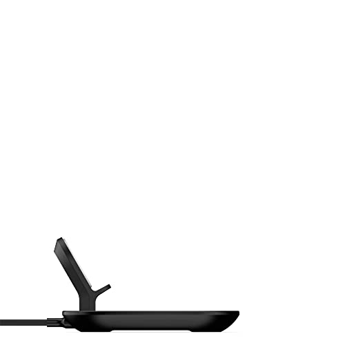 mophie 3-in-1 Wireless Charging Pad - 7.5W Qi-Certified for Fast Charging, Compatible with iPhone 11, 12, 11/12 Pro/Pro Max, XS Max, XS, XR, X, iPhone 8| 8 Plus, AirPods and Apple Watch (Black)