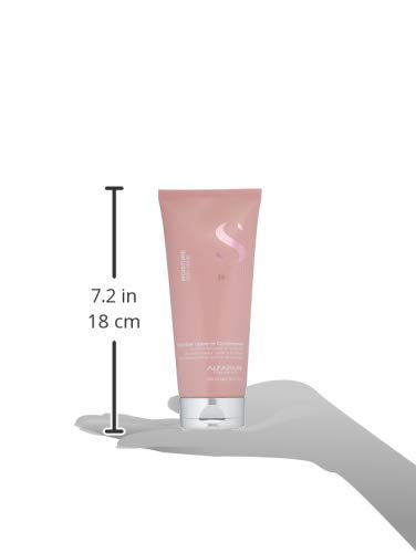 Alfaparf Milano Semi Di Lino Moisture Nutritive Leave-in Sulfate Free Conditioner for Dry Hair - Professional Salon Quality - SLS, Paraben and Paraffin Free - Safe on Color Treated Hair, 6.76 Fl Oz