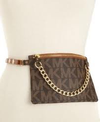Michael Kors MK Signature Fanny Pack Belt Bag, XL