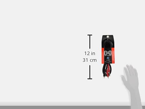 Hosa CPR-202 Dual 1/4' TS to Dual RCA Stereo Interconnect Cable, 2 Meters
