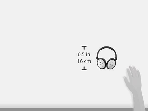 Audio-Technica ATH-ANC7b-SViS QuietPoint Noise-Cancelling Headphones with In-Line Mic and Control