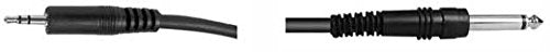 Hosa CMP-110 1/4' TS to 3.5 mm TRS Mono Interconnect Cable, 10 Feet
