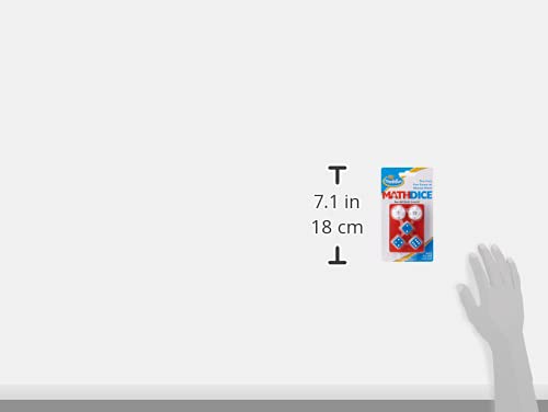 ThinkFun Math Dice Fun Game that Teaches Mental Math Skills to Kids Age 8 and Up