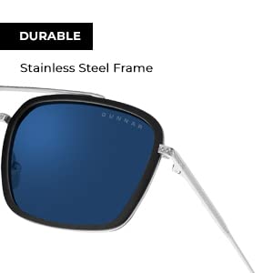 GUNNAR - Stark Industries Edition Blue Light Sunglasses - Blocks 90% Blue Light - Sun Tint