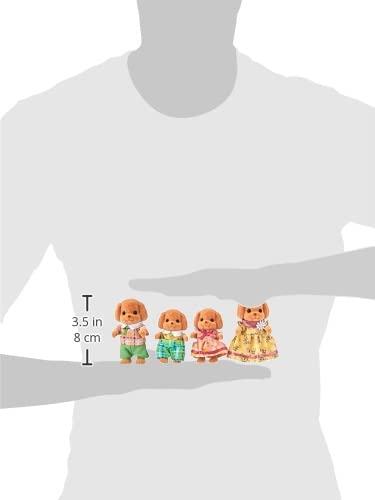 Calico CrittersToy Poodle Family, 3 inches