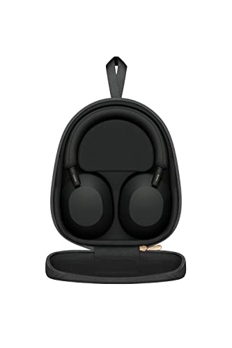 Sony WH-1000XM5 Wireless Industry Leading Headphones with Auto Noise Canceling Optimizer, Crystal Clear Hands-Free Calling, and Alexa Voice Control, Black