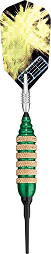 Viper Spinning Bee Soft Tip Darts with Casemaster Storage/Travel Case, Green, 16 Grams