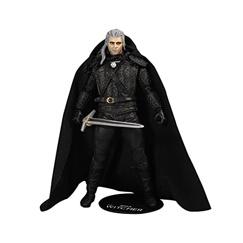 McFarlane Toys The Witcher (Netflix) Geralt of Rivia 7' Action Figure with Accessories