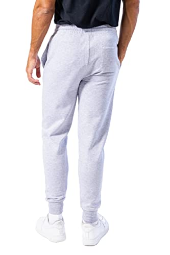 Ultra Game NBA Los Angeles Lakers - Lebron James Mens Active Fleece Jogger, Heather Charcoal, Medium