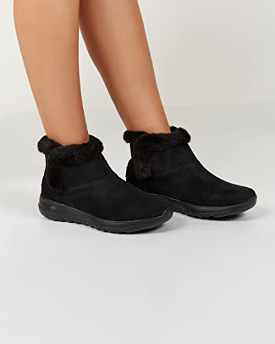Skechers womens On-the-go Joy 15501 Chukka Boot, Black, 9 US