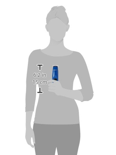 ConairMAN Mustache and Beard Trimmer for Men, Battery Powered Facial Hair Trimmer Grooming Kit, Blue