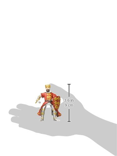 Papo -Hand-Painted - Figurine -Medieval-Fantasy -Red King Richard -39338 - Collectible - for Children - Suitable for Boys and Girls - from 3 Years Old