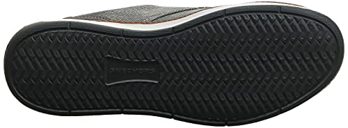 Skechers mens Skechers Men s Moreno Canvas Oxford Shoe, Beige (Tpe 578), 9 US