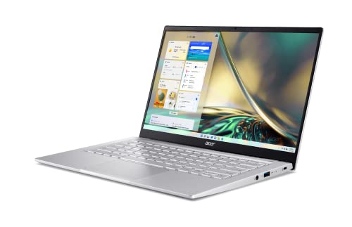 Acer Swift 3 Intel Evo Thin and Light Laptop | 14' QHD 100% sRGB | Intel Core i7-1260P | Intel Iris Xe Graphics | 16GB LPDDR4X | 512GB SSD | Killer Wi-Fi 6E AX1675 | Windows 11 Home | SF314-512-78JG