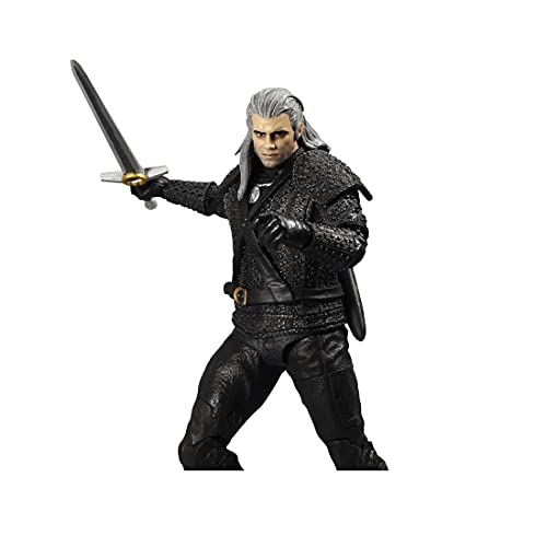 McFarlane Toys The Witcher (Netflix) Geralt of Rivia 7' Action Figure with Accessories