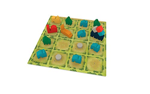 Tiny Towns - Award-winning Board Game, Base Set, 1-6 Players, 45-60 min Play Time, Strategy Board Game for Ages 14 and Up, Cleverly Plan and Construct a Thriving Town, Alderac Entertainment Group (AEG)