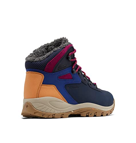 Columbia Women's Newton Ridge Plus Omni Heat, Dark Nocturnal/Red Onion, 12