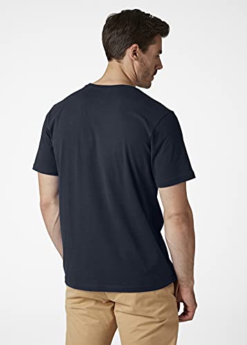 Helly Hansen Men's Standard HH Logo T-Shirt, 597 Navy, Large