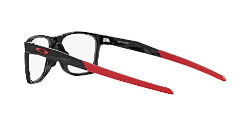 Oakley Men's Ox8173 Activate Square Prescription Eyewear Frames, Black Ink/Demo Lens, 53 mm