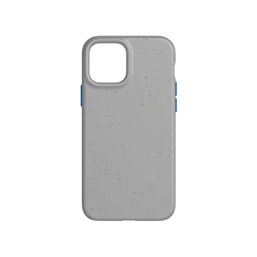 tech21 Eco Slim Phone Case for Apple iPhone 12 and 12 Pro 5G with 10 ft. Drop Protection, Mushroom Grey