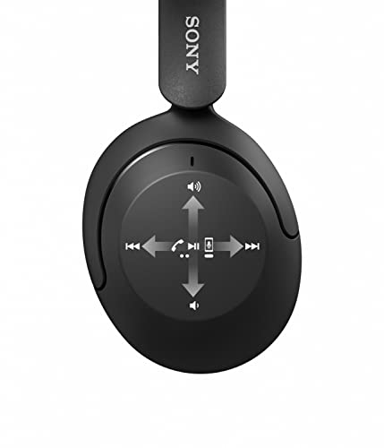 Sony Extra BASS Noise Cancelling Headphones, Wireless Bluetooth Over The Ear Headset with Microphone and Alexa Voice Control, WH-XB910NB.CE7 - Onyx Black