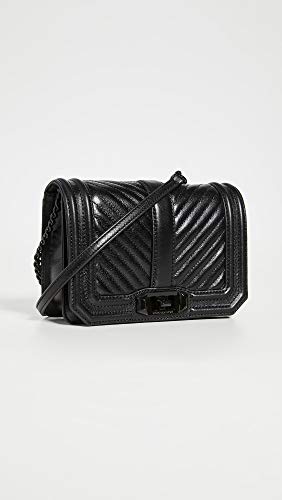 Rebecca Minkoff Chevron Love Quilted Crossbody Bag for Women – Versatile Women’s Crossbody Purse, Quality Leather Handbag for Women, Quilted Shoulder Bag, Chain Purse