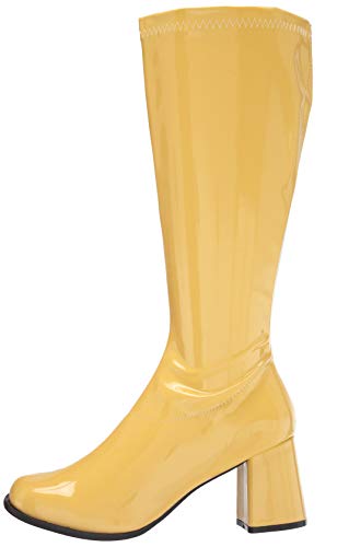 Ellie Shoes Women's Knee High Boot Fashion, Yellow, 8