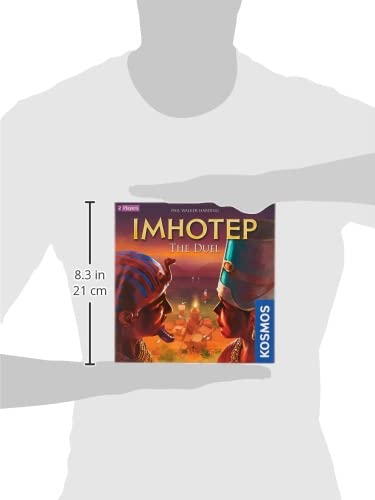 Imhotep: The Duel - A Kosmos Game from Thames and Kosmos | 2-Player Version of Spiel Des Jahres-Nominated Imhotep, Builder of Egypt Board Game